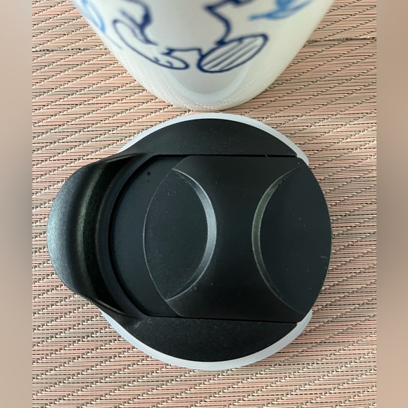 Snoopy Travel Cup Modern Gourmet Foods Stoneware Ceramic - Picture 3 of 10